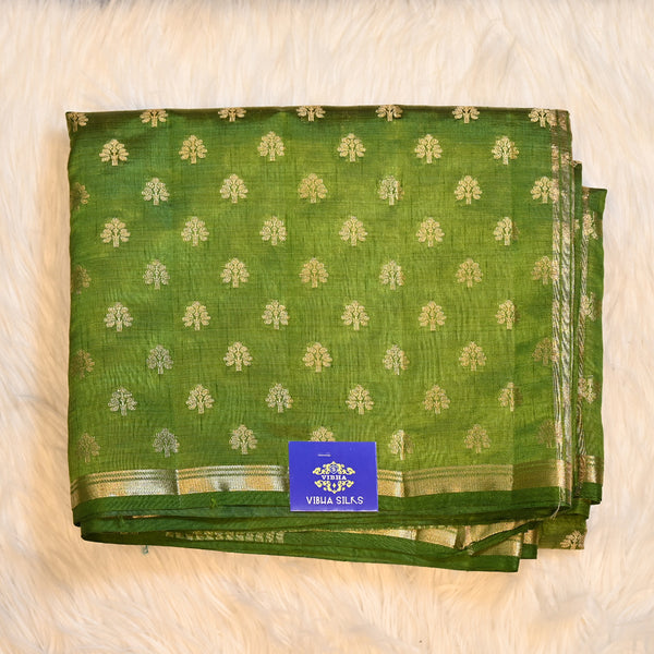 Tussar Silk - Green