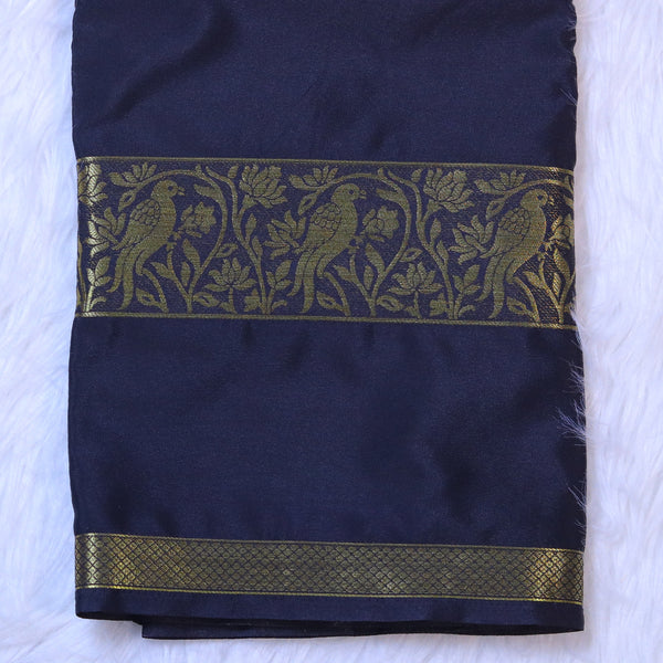 Mysore Crepe - Navy Blue