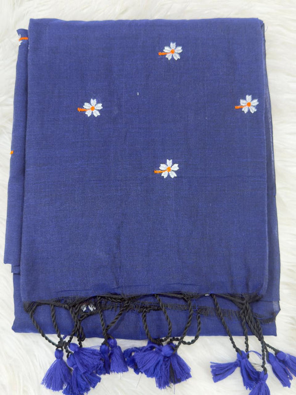 Khadi Cotton khadi 90 - Navy Blue