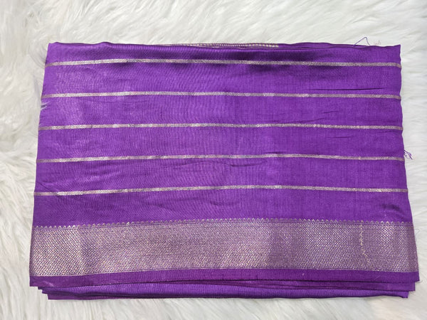 Maheshwari Silk - Plum