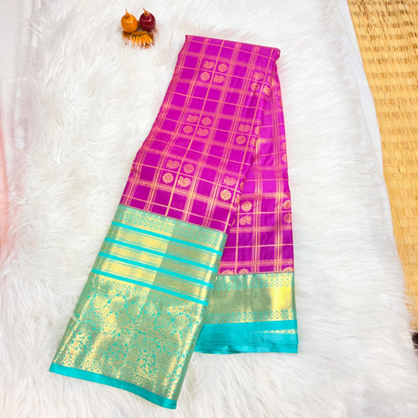 Semi Kanchipattu Saree