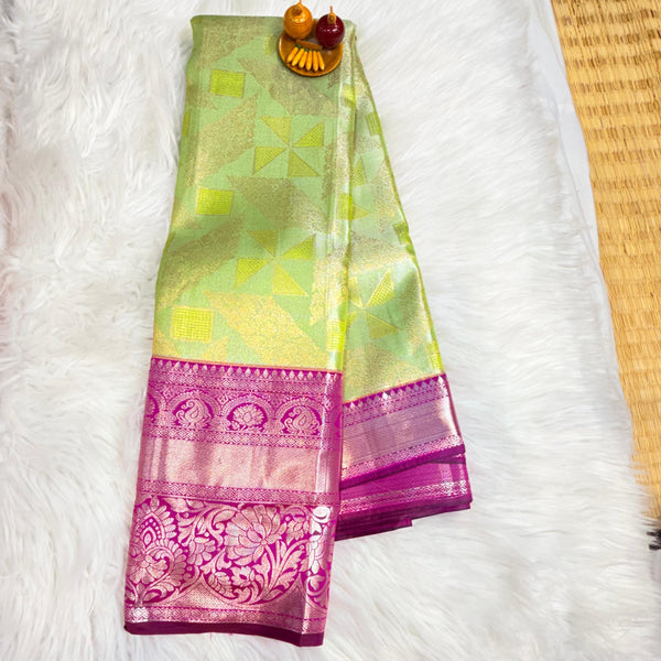 Semi Kanchipattu Saree