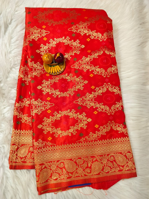 Banarasi Bandhini Saree - Tara