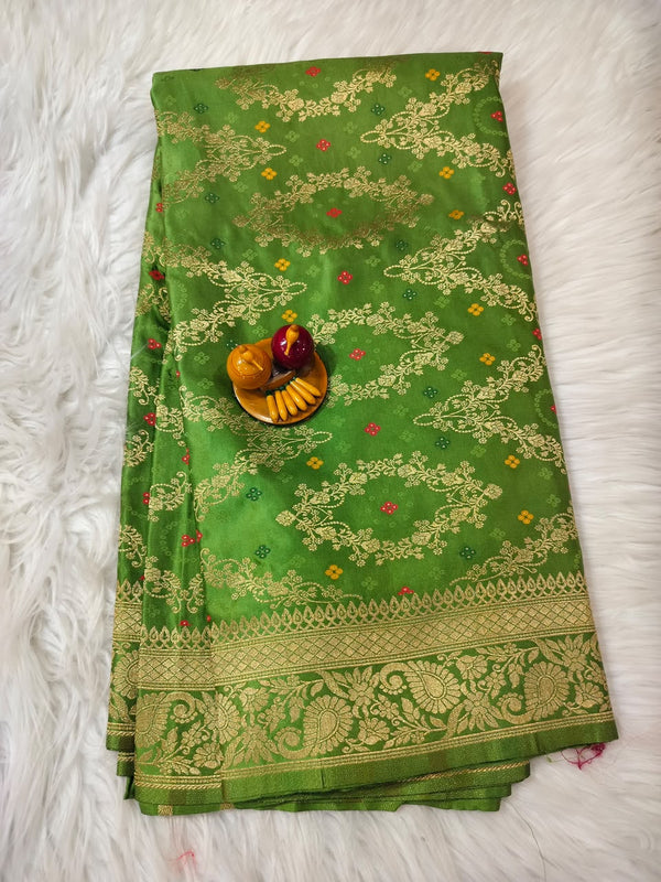 Banarasi Bandhini Saree - Tara