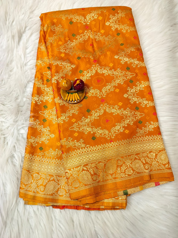 Banarasi Bandhini Saree - Tara