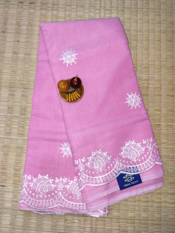 Pure Kota Embroidery Saree