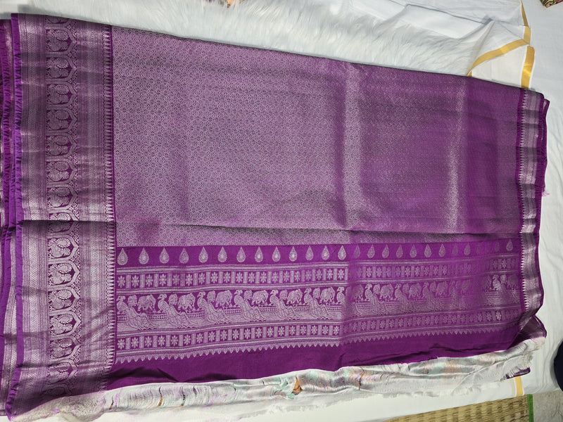 Mangalagiri handloom digital printed, Kalamkari