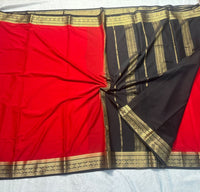RS16 Rashmika Mysore Crape sarees