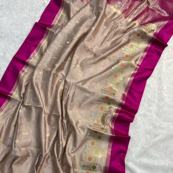 MN4-Banarasi Meenakari saree