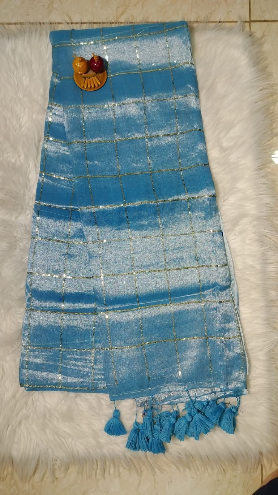 MT9 Mul-Tissue sequence work sarees