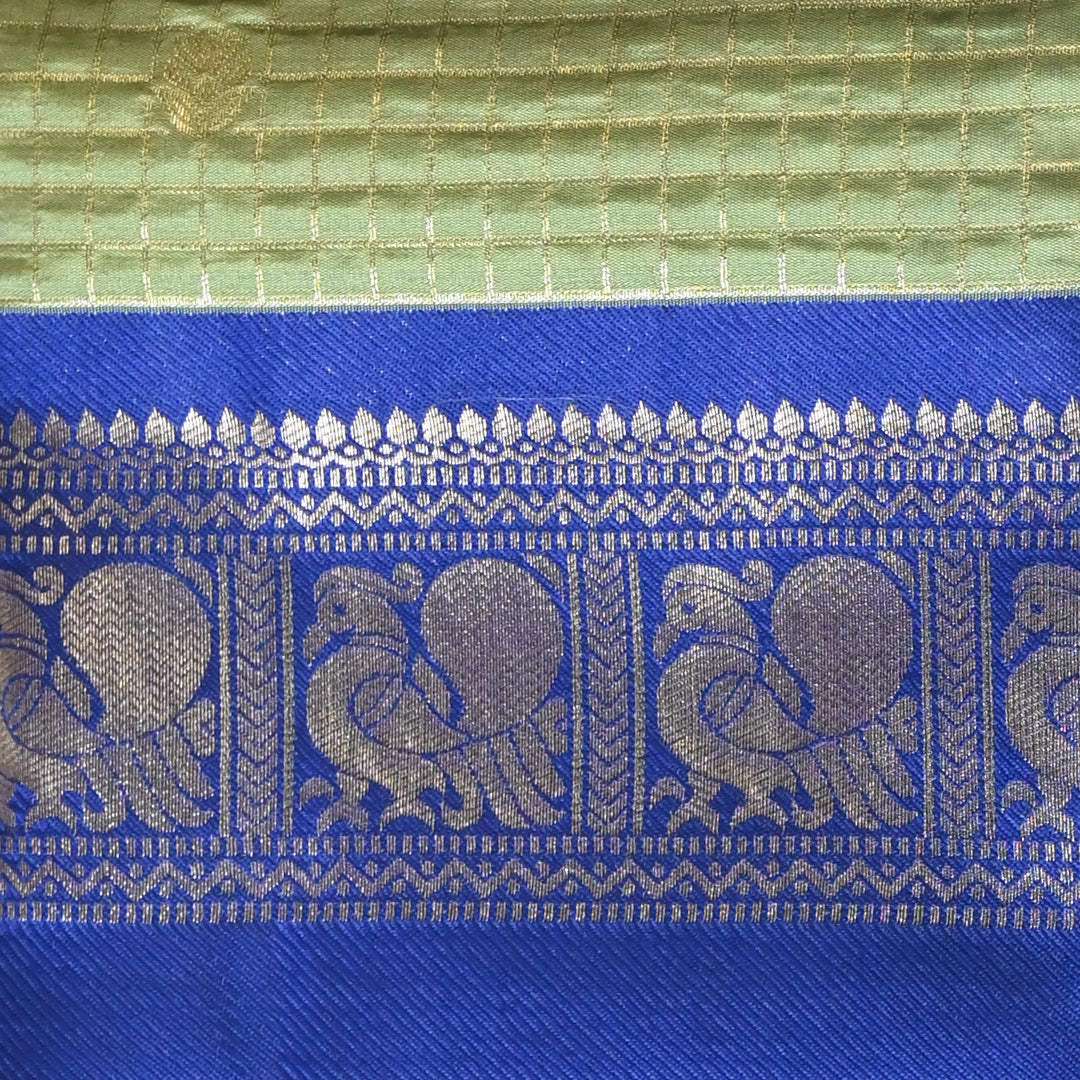 Vintage Kanchi - Pista Green