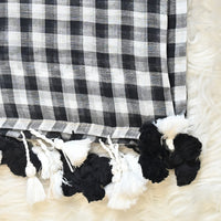 Mul Cotton - Black White
