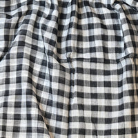 Mul Cotton - Black White