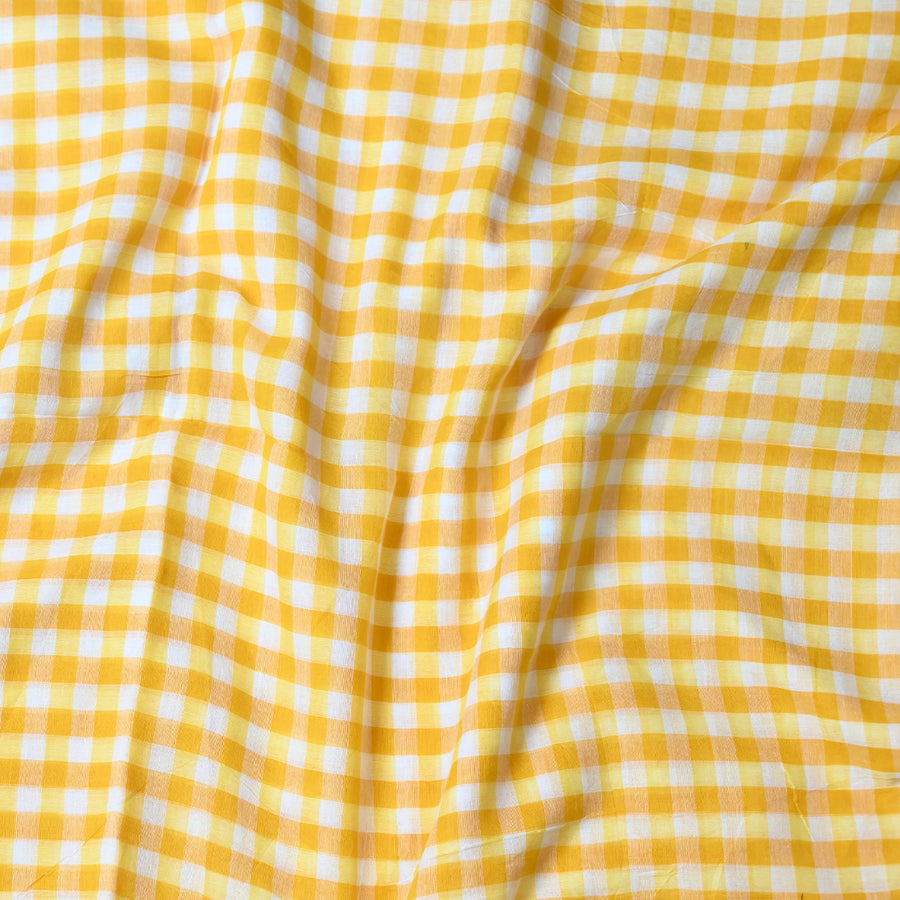 Mul Cotton - Yellow White