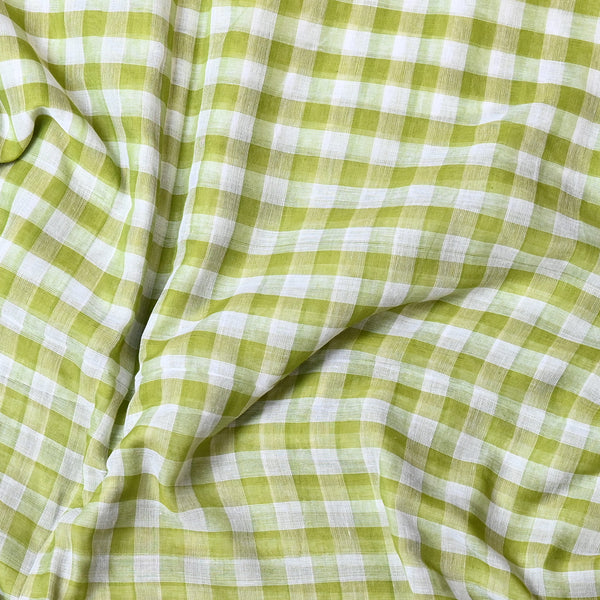Mul Cotton - Green White