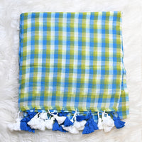 Mul Cotton - Blue Green