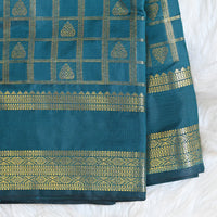 Semi Kanchi Pattu - Krishna Blue