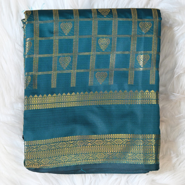 Semi Kanchi Pattu - Krishna Blue