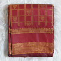 Semi Kanchi Pattu - Red