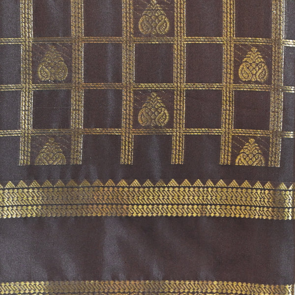 Semi Kanchi Pattu - Brown