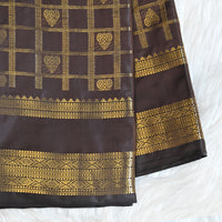 Semi Kanchi Pattu - Brown