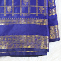 Semi Kanchi Pattu - Blue