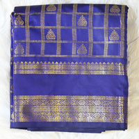 Semi Kanchi Pattu - Blue