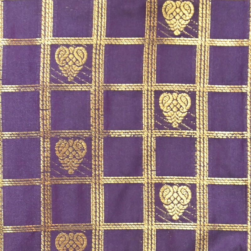 Semi Kanchi Pattu - Purple