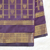Semi Kanchi Pattu - Purple