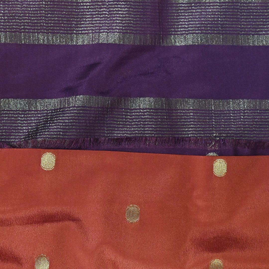 Mysore Crepe - Rust Orange