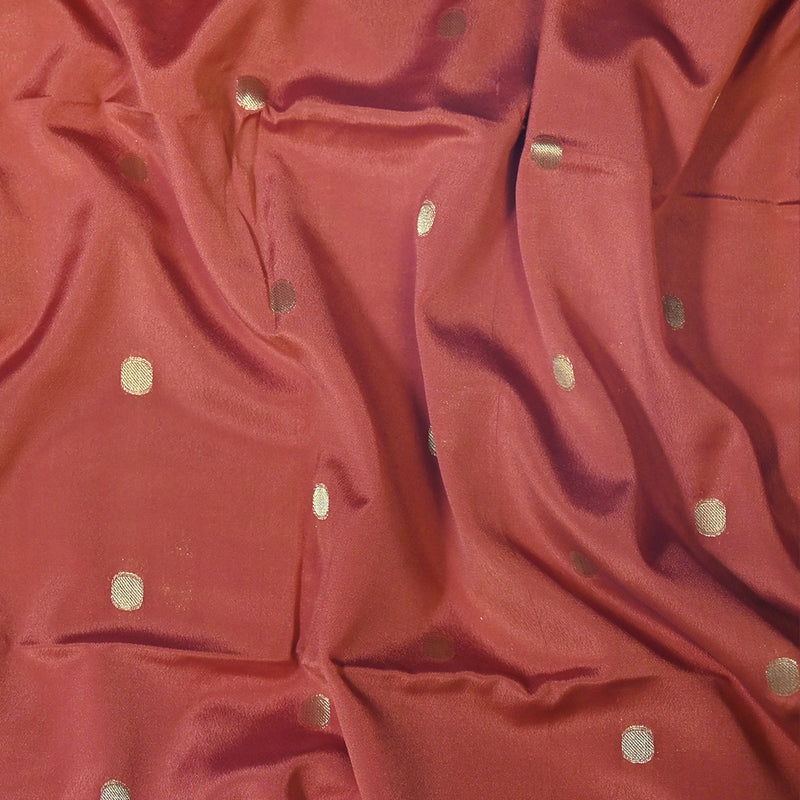 Mysore Crepe - Rust Orange