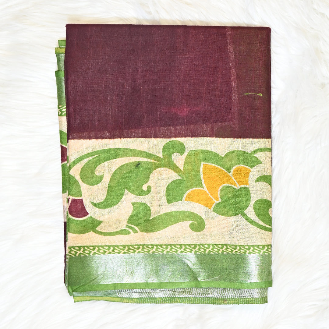Madhubani Print - Maroon