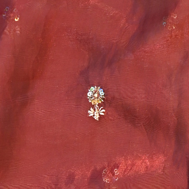 Glass Tissue - Maroon