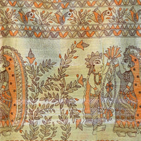 Madhubani Print - Pista Green