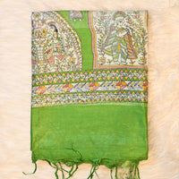 Madhubani Print - Light Green
