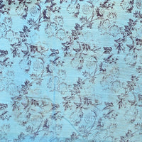 Madhubani Print - Sky Blue