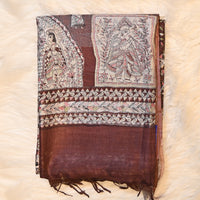 Madhubani Print - Brown