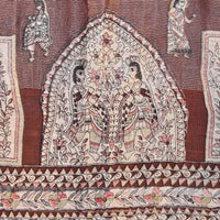 Madhubani Print - Brown