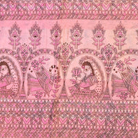 Madhubani Print - Light Pink