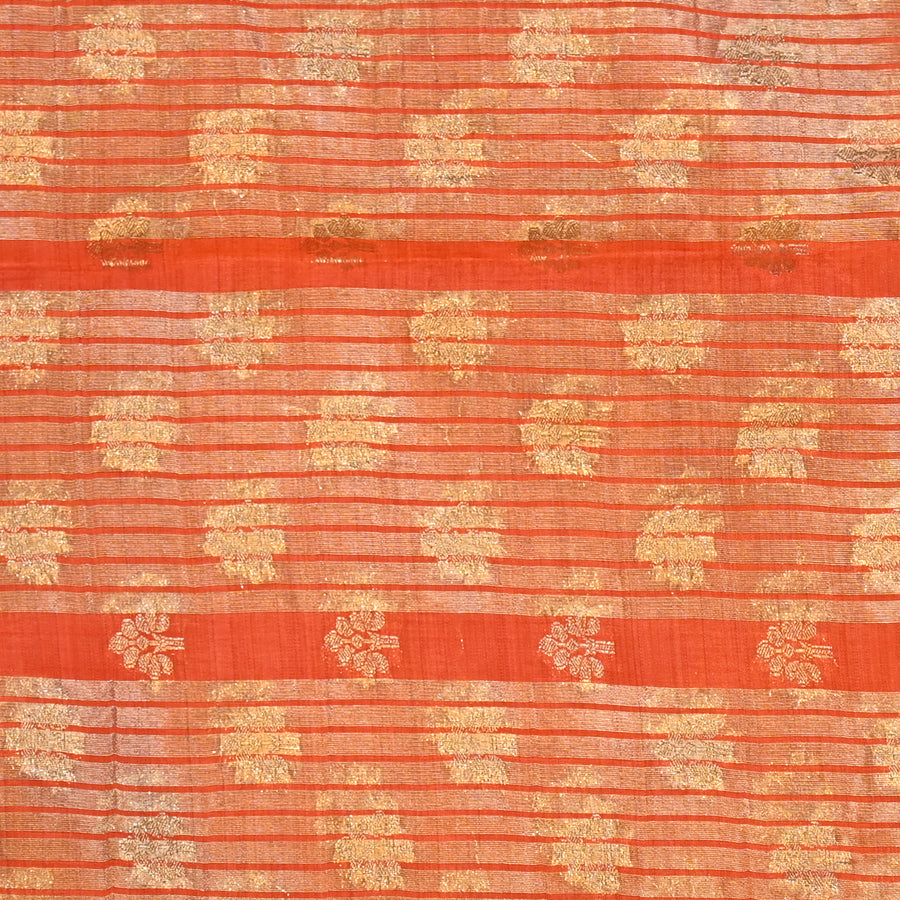 Tussar Silk - Orange