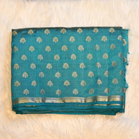 Tussar Silk - Krishna Blue