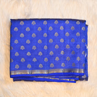 Tussar Silk - Royal Blue