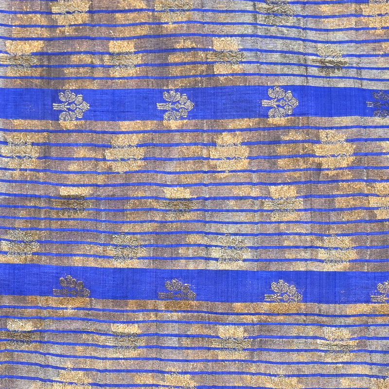 Tussar Silk - Royal Blue