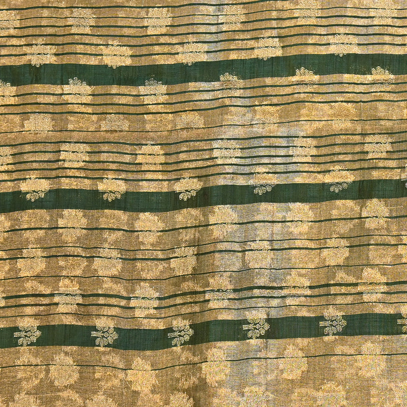 Tussar Silk - Dark Green