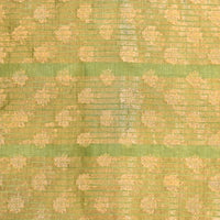 Tussar Silk - Pista Green