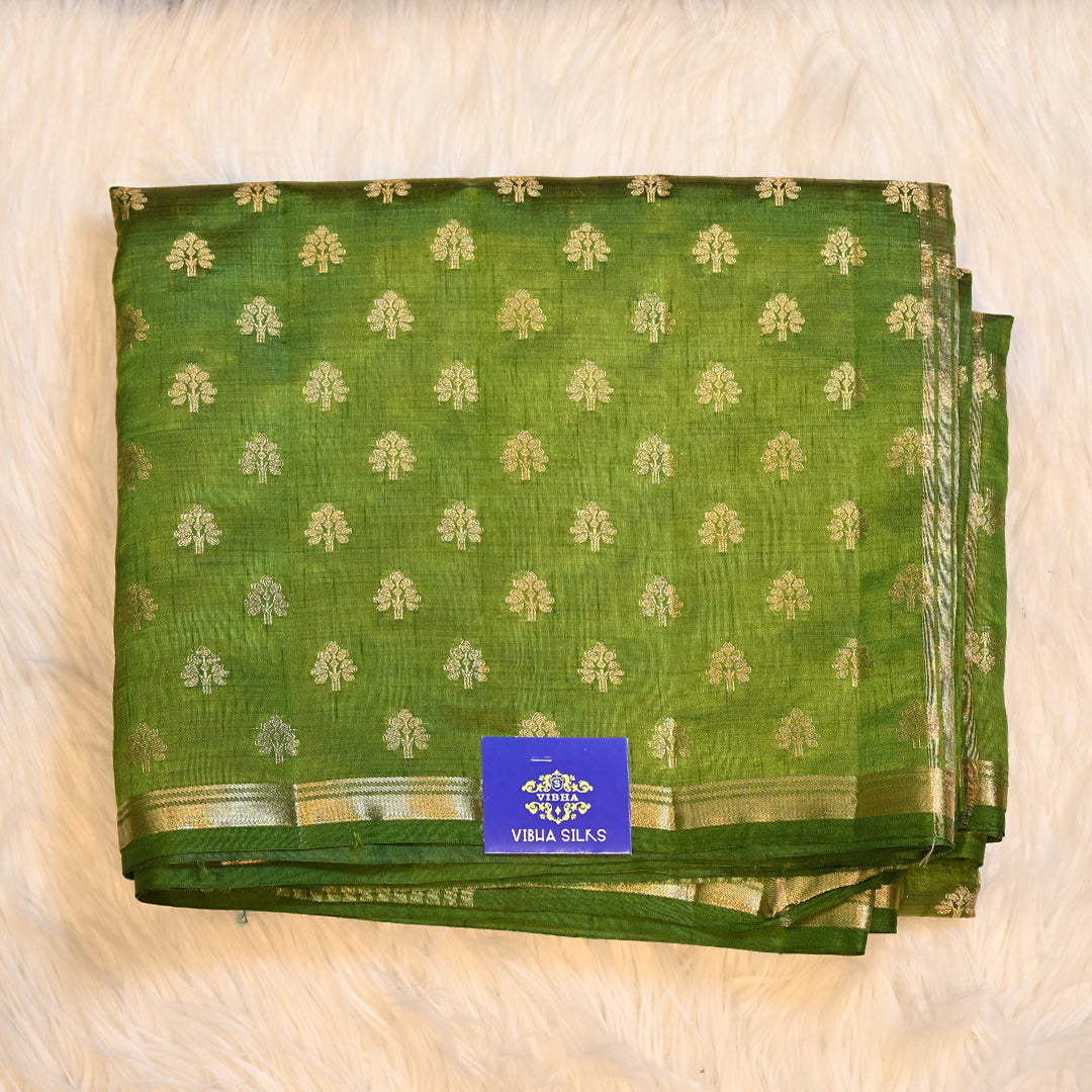 Tussar Silk - Green