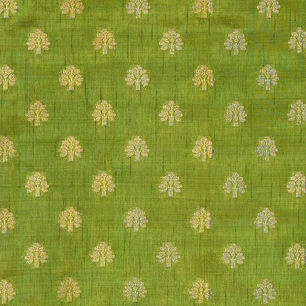 Tussar Silk - Green