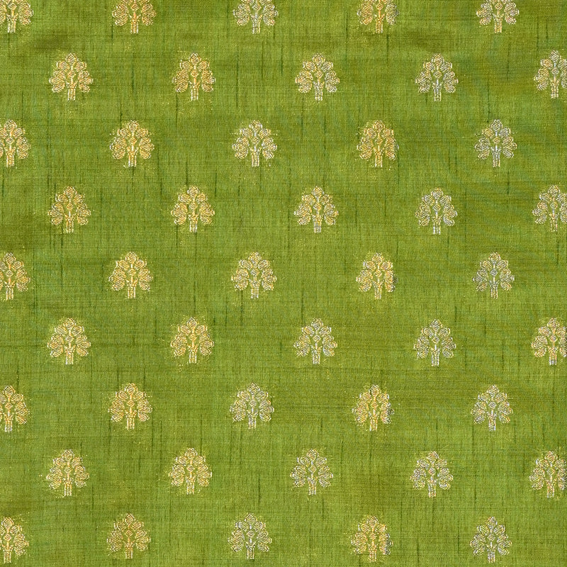 Tussar Silk - Green