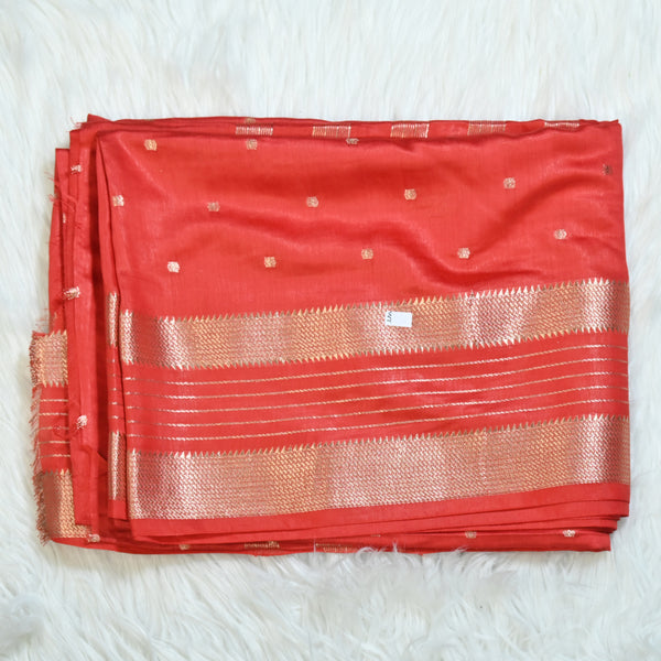Maheshwari Silk - Red