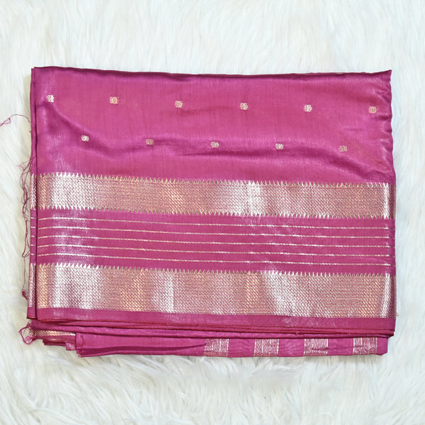 Maheshwari Silk - Pink